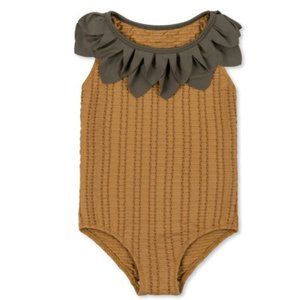 KONGES SLOJD Pineapple Swimsuit Textured One Piece 2T
